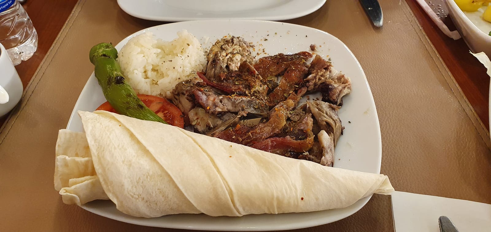 Kuzu kelle söğüş porsiyon