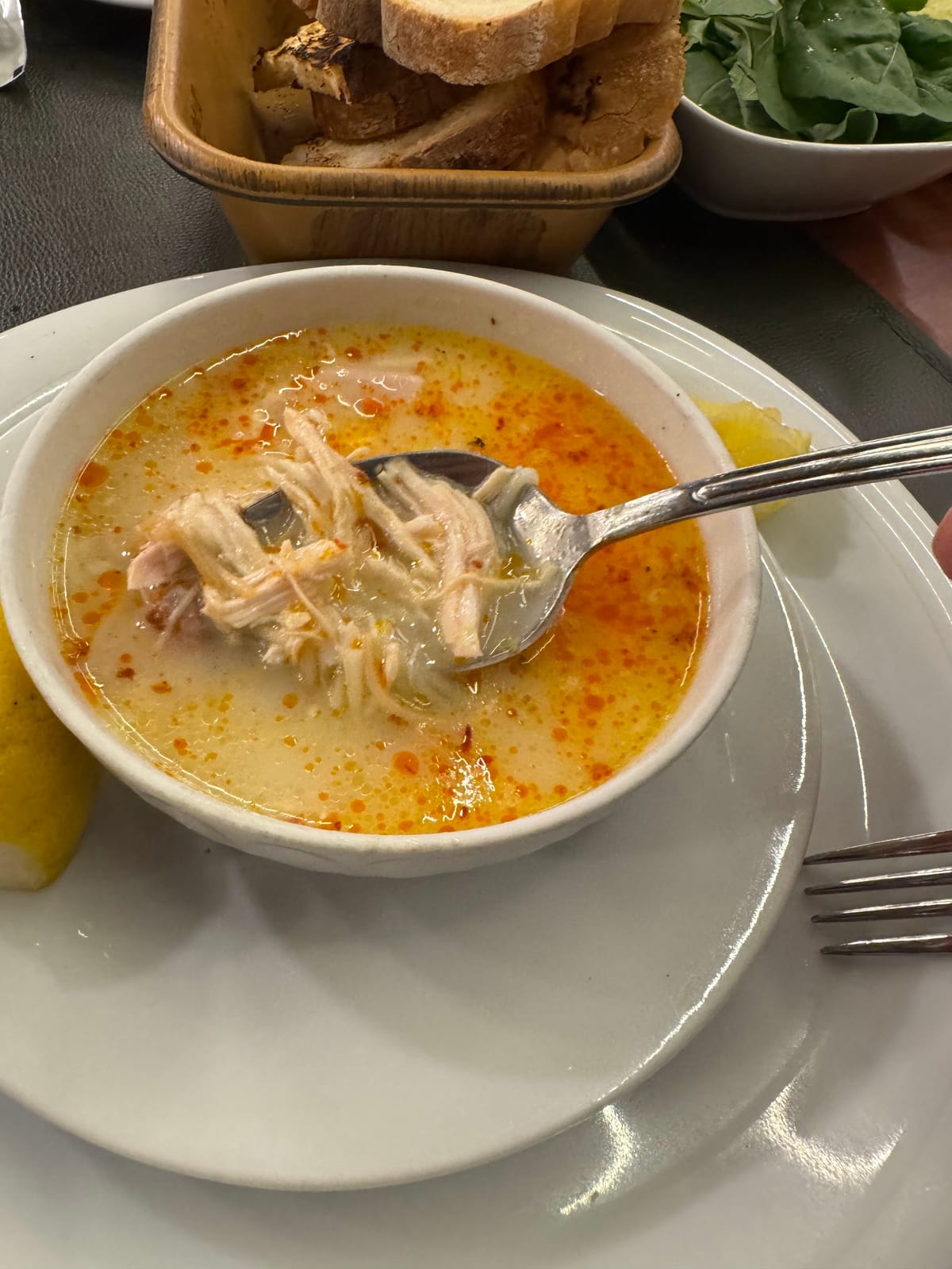 Köy tavuğu çorbası