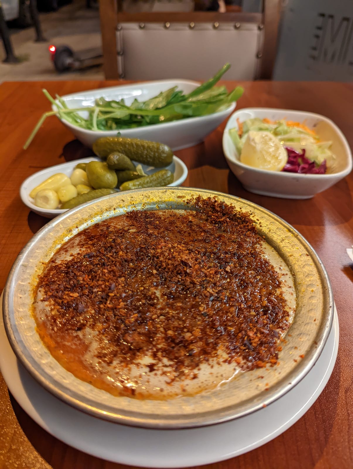 Pul biberli paça çorbası