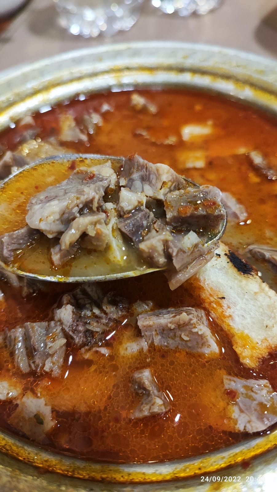 Etli kelle paça çorbası