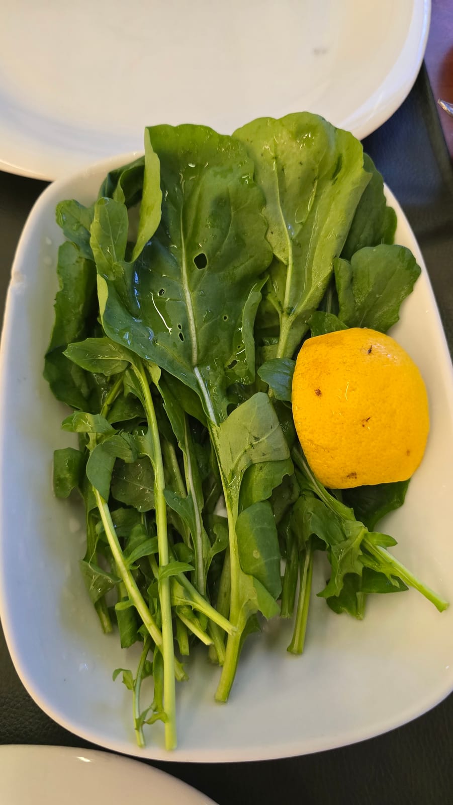 Roka ve limon garnitür