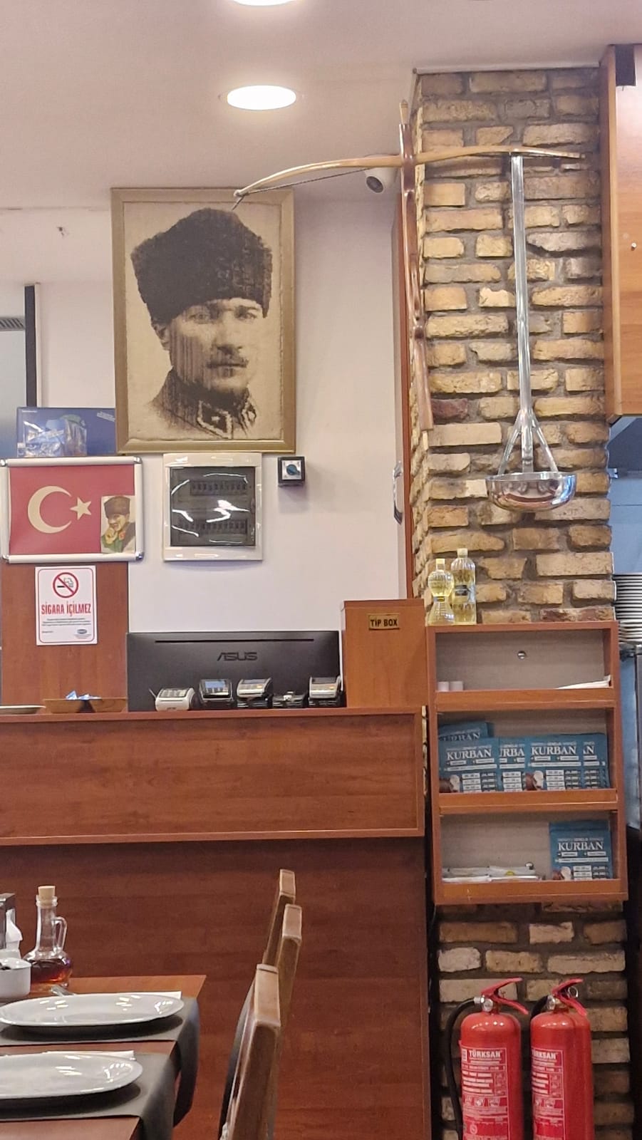 İç mekan dekor detayı